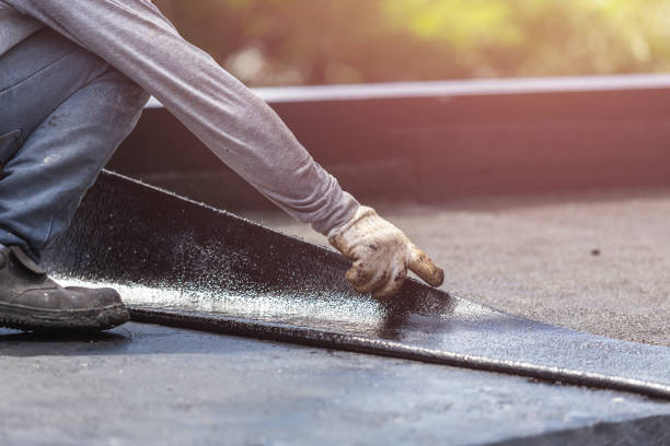 Professional Emergency Waterproofing technician working in West Elkton, OH